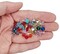 Wholesale Crystal Bicone Bead Charms, 500 pc Bulk Mixed Colors in 4mm 5mm and 6mm, Adorabilities